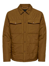 Cargar imagen en el visor de la galería, Lewis Life Quilted Jacket - Monks Robe - Only &amp; Sons - Brown 5
