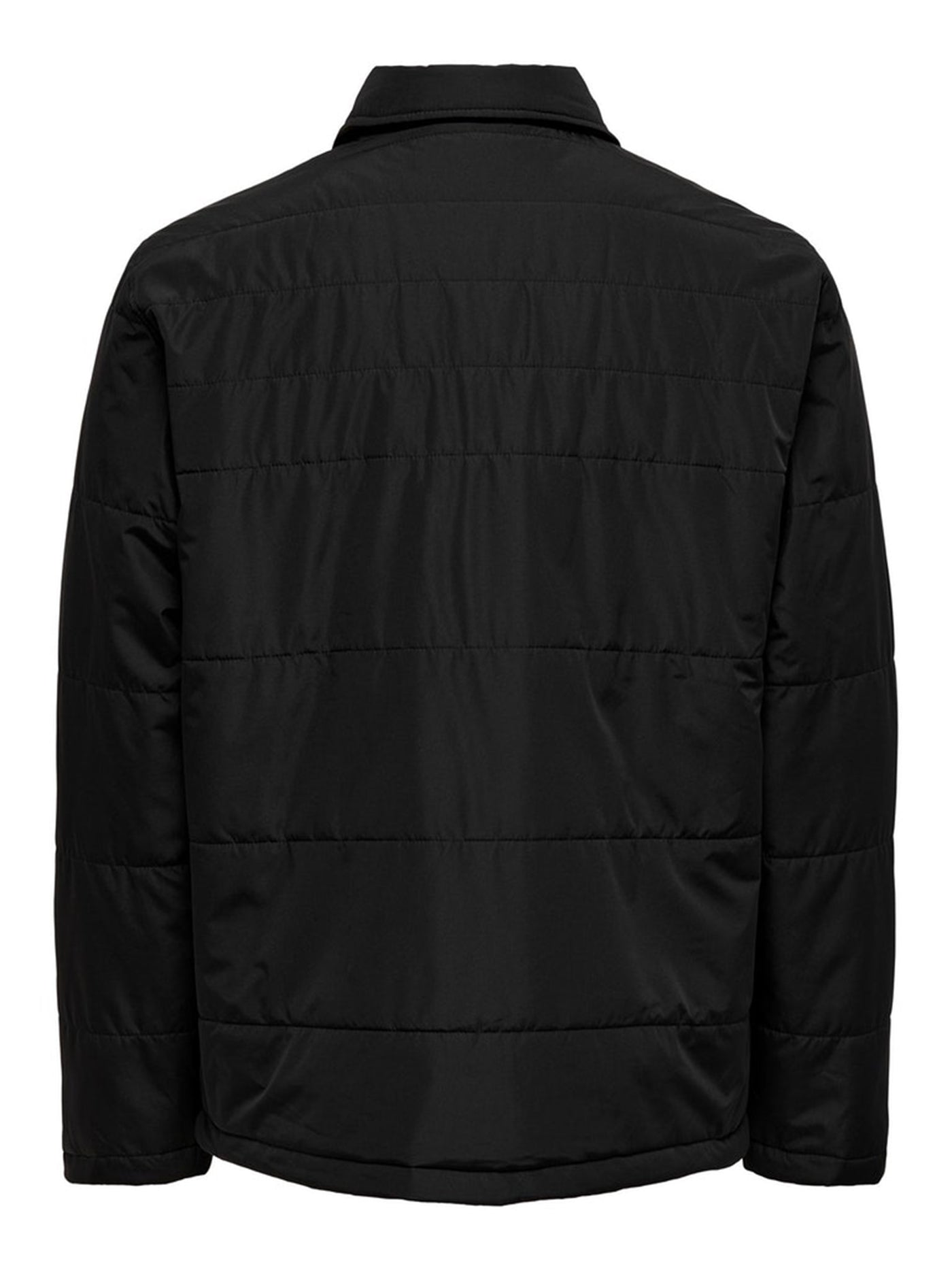 Lewis Life Quilted Jacket - Black - Only & Sons - Black 8