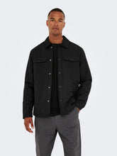 Cargar imagen en el visor de la galería, Lewis Life Quilted Jacket - Black - Only &amp; Sons - Black 6
