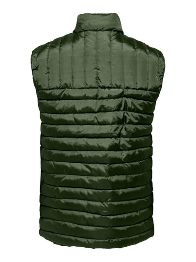 Piet Quilted Vest - Rosin - Only & Sons - Green 7