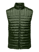 Load image into Gallery viewer, Piet Quilted Vest - Rosin - Only &amp; Sons - Green 6
