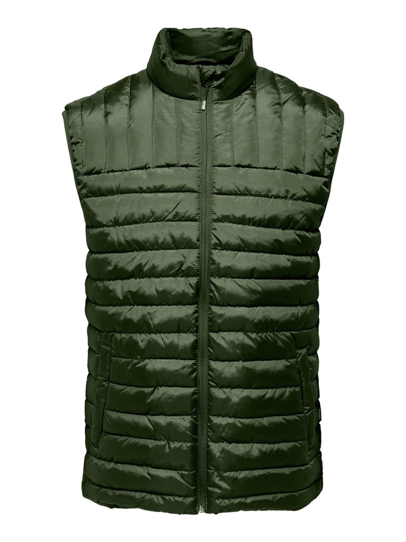 Piet Quilted Vest - Rosin - Only & Sons - Green 6