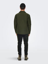 Load image into Gallery viewer, Linus Cropped Cord - Rosin - Only &amp; Sons - Green 4
