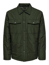 Load image into Gallery viewer, Lewis Life Quilted Jacket - Rosin - Only &amp; Sons - Green 2
