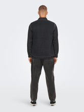 Cargar imagen en el visor de la galería, Houston Fleece West - Phantom - Only &amp; Sons - Black 5
