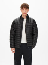 Load image into Gallery viewer, Piet Quilted Jacket - Black - Only &amp; Sons - Black
