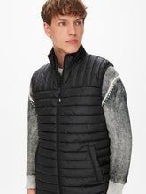 Load image into Gallery viewer, Piet Quilted Vest - Black - Only &amp; Sons - Black 2
