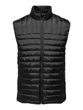 Load image into Gallery viewer, Piet Quilted Vest - Black - Only &amp; Sons - Black 6
