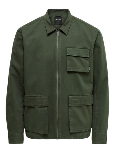 Eddie Jacket - Deep Depths - Only & Sons - Green