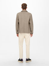 Load image into Gallery viewer, Jax Overshirt Jacket - Chinchilla - Only &amp; Sons - Khaki 4
