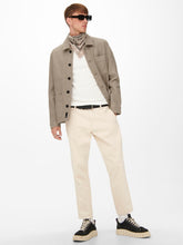 Load image into Gallery viewer, Jax Overshirt Jacket - Chinchilla - Only &amp; Sons - Khaki 3
