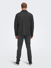 Load image into Gallery viewer, Jax Overshirt Jacket - Dark Grey Melange - Only &amp; Sons - Grey 4
