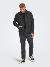 Load image into Gallery viewer, Jax Overshirt Jacket - Dark Grey Melange - Only &amp; Sons - Grey 3
