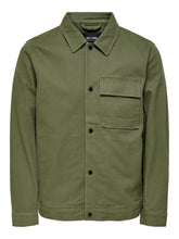 Load image into Gallery viewer, Hydra Jacket - Olive Night - Only &amp; Sons - Green
