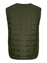 Load image into Gallery viewer, Anker Quilted Vest - Olive Night - Only &amp; Sons - Green 2
