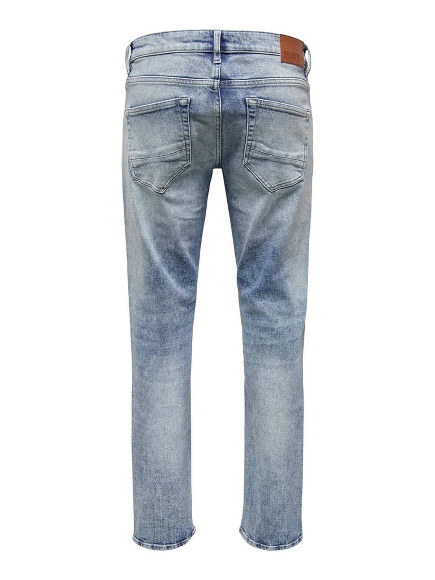 Weft Reg Blue Jeans - Blue Denim - Only & Sons - Blue 2