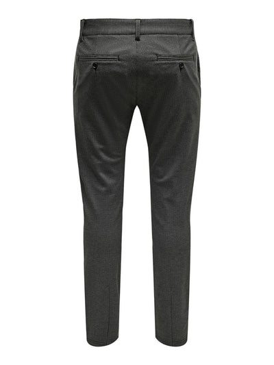 Mark Pants - Medium Grey Melange - Only & Sons - Grey 2