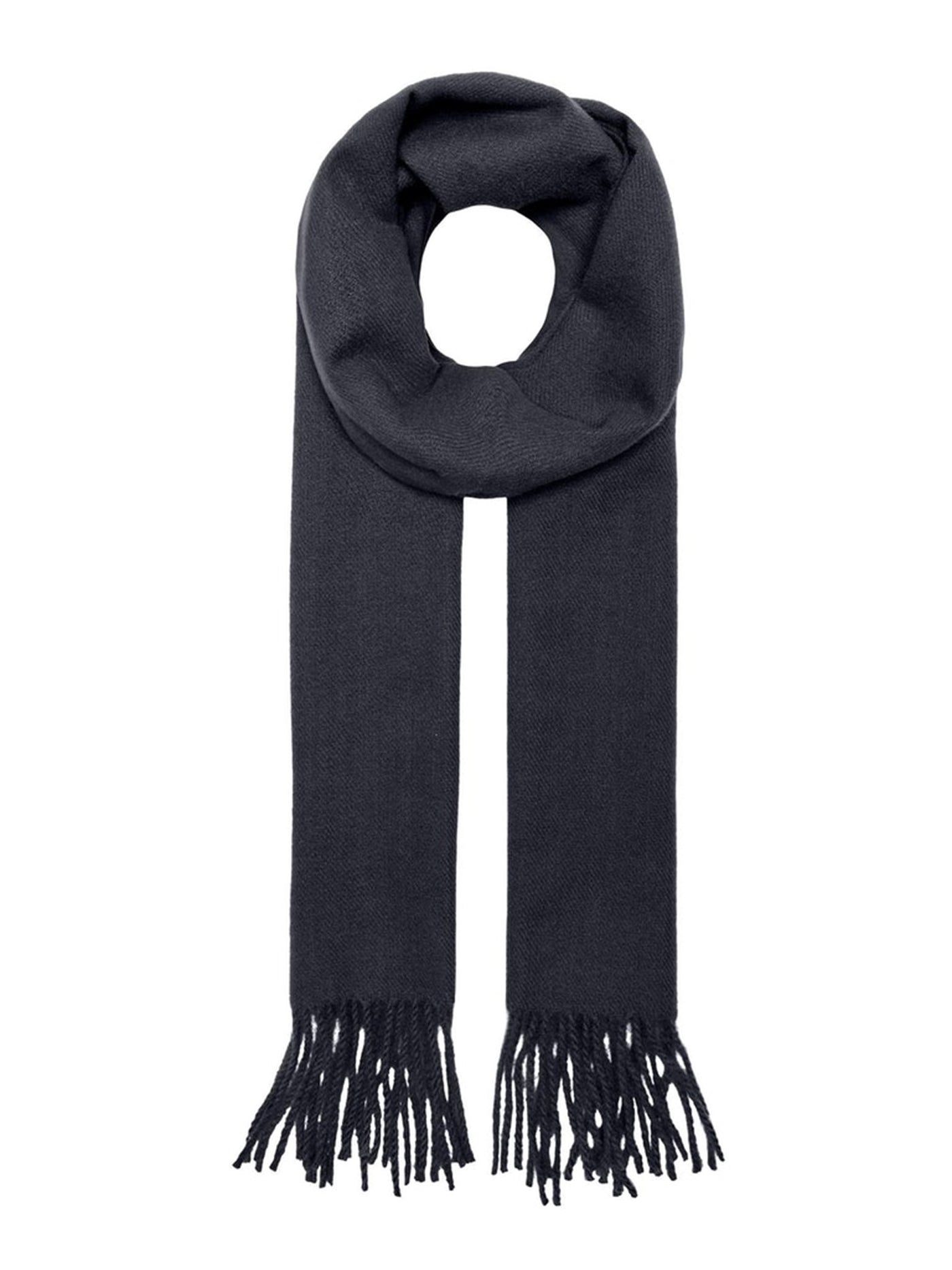 Carlo Wool Scarf - Dark Navy - Only & Sons - Blue