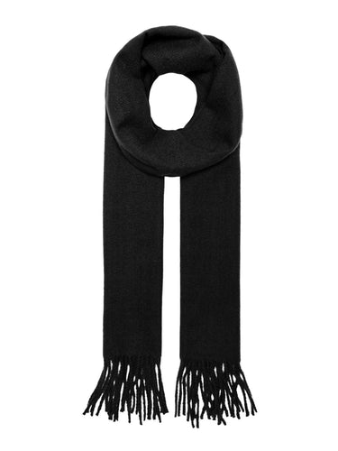 Carlo Wool Scarf - Black - Only & Sons - Black