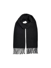 Load image into Gallery viewer, Carlo Wool Scarf - Black - Only &amp; Sons - Black 3
