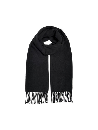 Carlo Wool Scarf - Black - Only & Sons - Black 3