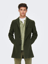 Load image into Gallery viewer, Jaylon Wool Coat - Rosin - Only &amp; Sons - Green 3
