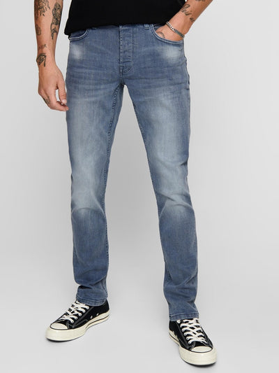 Loom Jeans PK3627 - Grey Denim - Only & Sons - Blue 2