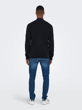 Load image into Gallery viewer, Phil Knit Cardigan - Dark Navy - Only &amp; Sons - Blue 5
