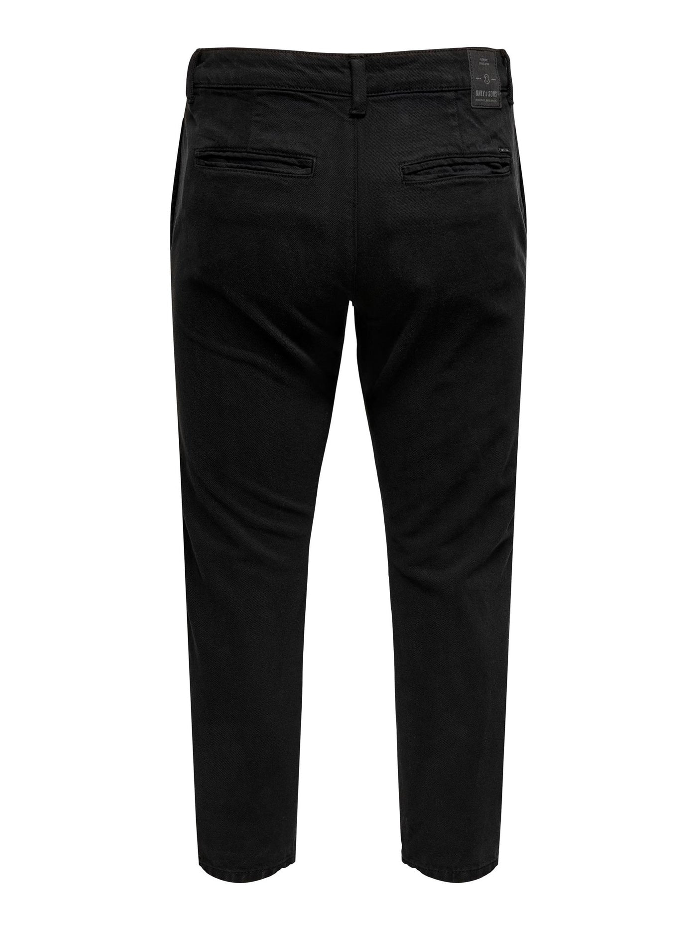 Avi Beam Chino Twill Pants - Black - Only & Sons - Black 5