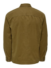 Load image into Gallery viewer, Ilvio Twill Overshirt - Kangaroo - Only &amp; Sons - Brown 2
