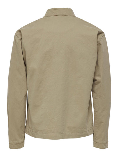 Leo Jackson Jacket - Chinchilla - Only & Sons - Khaki 2