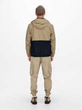 Load image into Gallery viewer, Freddy Technical Hood Jacket - Chinchilla - Only &amp; Sons - Khaki 8
