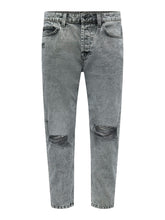 Charger l&#39;image dans la galerie, Avi Beam Crop Damage - Gray Denim - Only &amp; Sons - Grey
