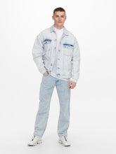 Load image into Gallery viewer, Rick Denim Jacket - Blue Denim - Only &amp; Sons - Blue 3
