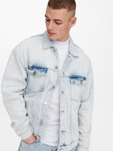 Load image into Gallery viewer, Rick Denim Jacket - Blue Denim - Only &amp; Sons - Blue 2
