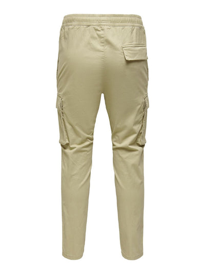 Cam Linus Cargo Pants - Twill - Only & Sons - Khaki 8