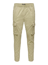 Load image into Gallery viewer, Cam Linus Cargo Pants - Twill - Only &amp; Sons - Khaki 7
