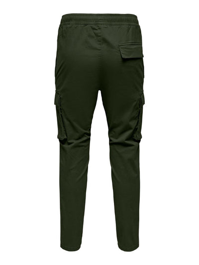 Cam Linus Cargo Pants - Rosin - Only & Sons - Green 8