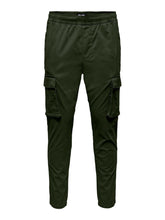 Load image into Gallery viewer, Cam Linus Cargo Pants - Rosin - Only &amp; Sons - Green 7
