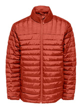 Load image into Gallery viewer, Piet Quilted Jacket - Cinnabar - Only &amp; Sons - Red
