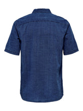 Carregar imagem no visualizador da galeria, Beck Denim Shirt - Medium Blue Denim - Only &amp; Sons - Blue 2
