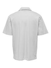 Charger l&#39;image dans la galerie, Gace Honey Comb Polo - Bright White - Only &amp; Sons - White 2
