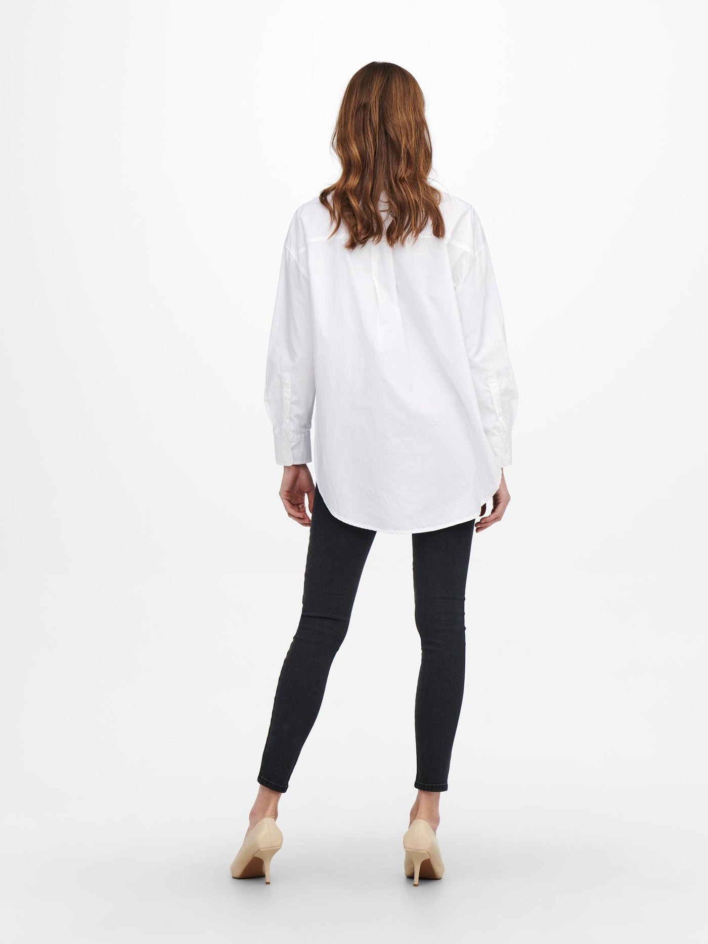 Corina Loose Shirt - White - ONLY - White 4