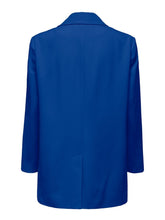 Cargar imagen en el visor de la galería, Lana-Berry Oversized Blazer - Surf the Web - ONLY - Blue 2
