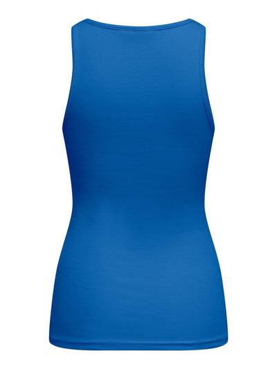 Kenya Rib Tank Top - Directoire Blue - ONLY - Blue 2