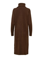 Load image into Gallery viewer, Brandie Roll Neck Dress - Chicory Coffee - ONLY - Brown 6
