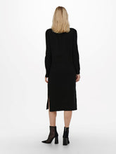 Load image into Gallery viewer, Brandie Roll Neck Dress - Black - ONLY - Black 4
