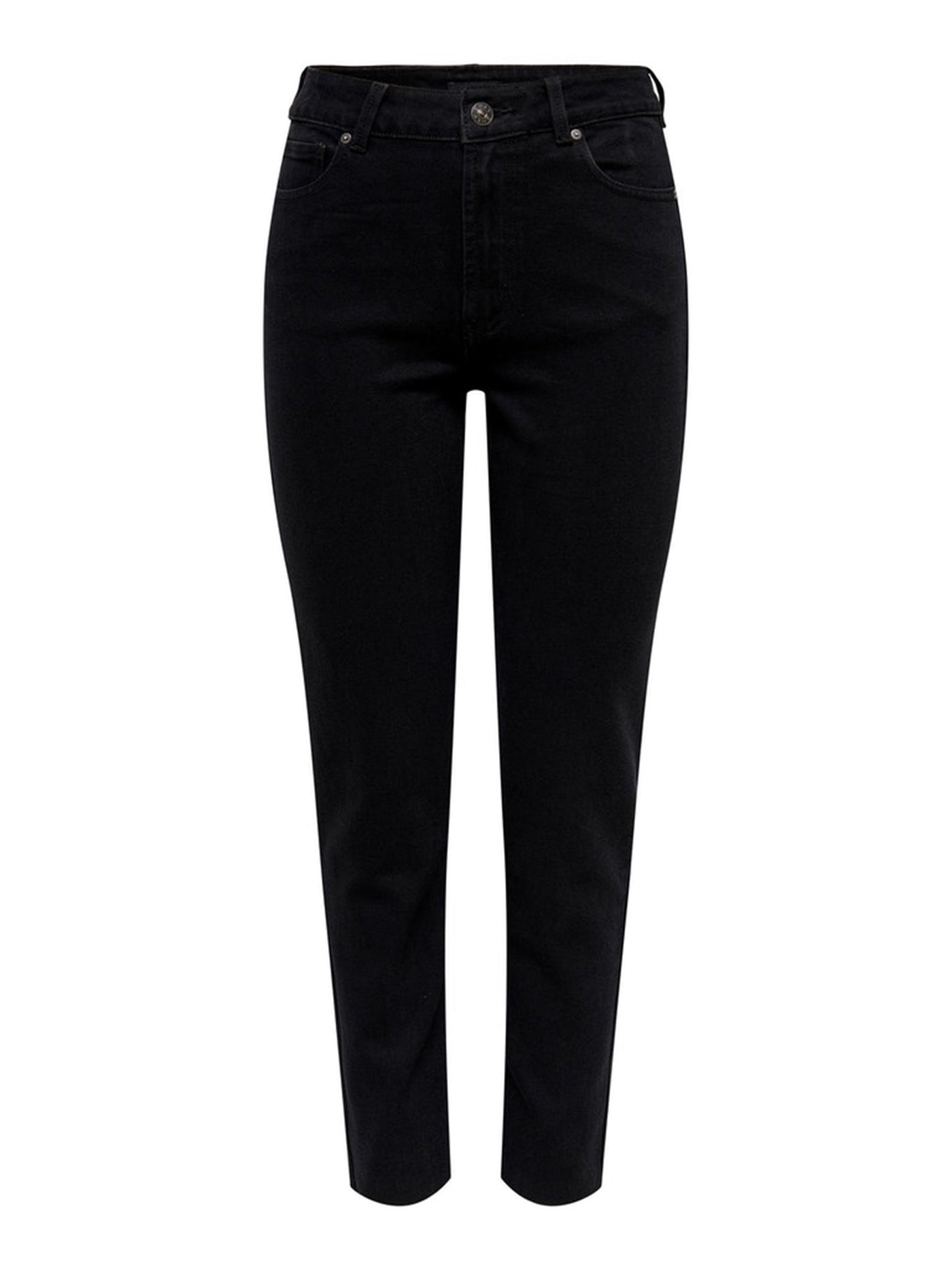 Emily High Waist Jeans - Black Denim - ONLY - Black