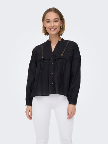 Liv Blouse - Black - ONLY - Black