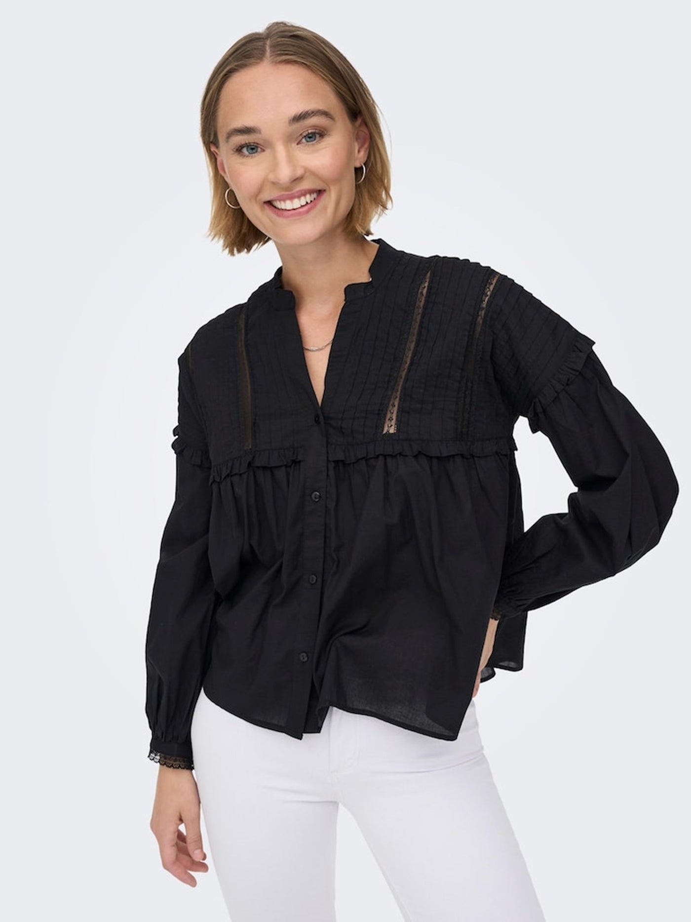 Liv Blouse - Black - ONLY - Black 3